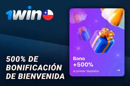 Bonificación de bienvenida del 500% de 1win